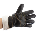 Dark Furniture Leather Winter Industrial Safety Work Gloves (31302)